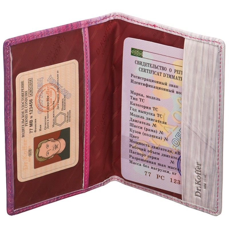 фото Обложка для паспорта Dr.Koffer 510130-162-74