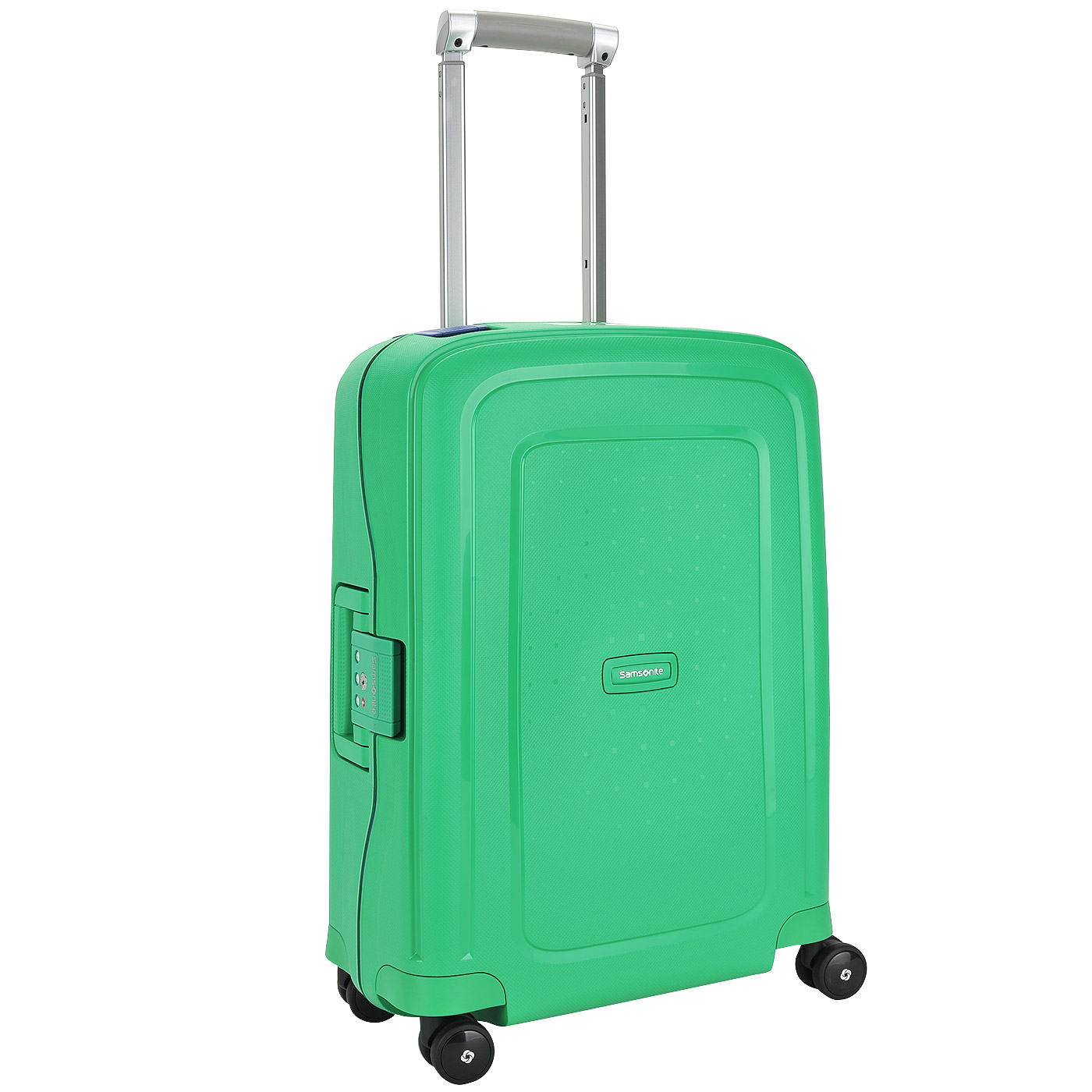 Самсонайт чемодан зеленый