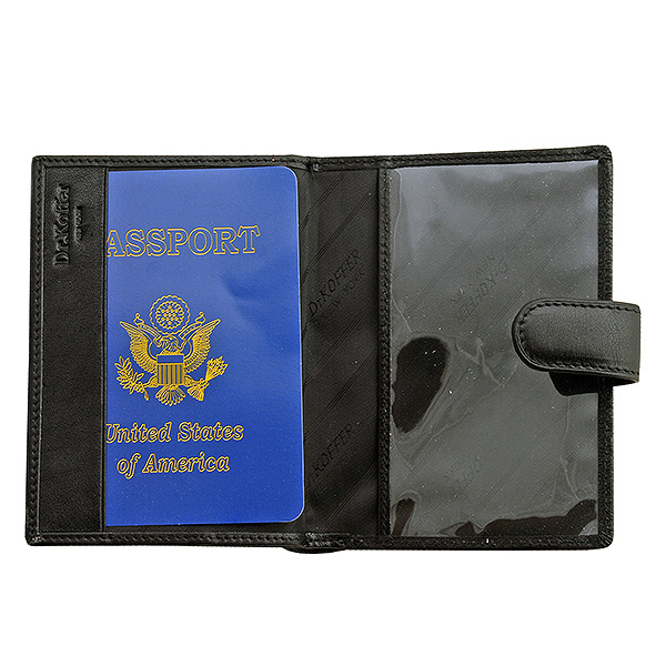 фото Обложка для паспорта с отделением под автодокументы Dr.Koffer 510137-02-04